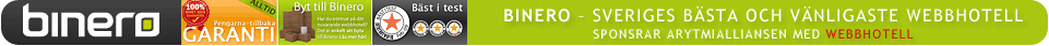 Binero sponsrar Arytmialliansen med webbhotell